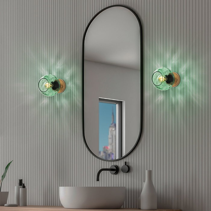 Opviq Benek - 15 - 14405 Lámpara de Pared Dorada